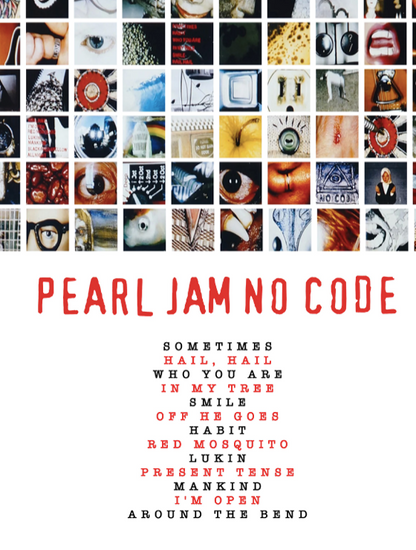 PEARL JAM - NO CODE - Symbios Design Rare Glossy Poster Print