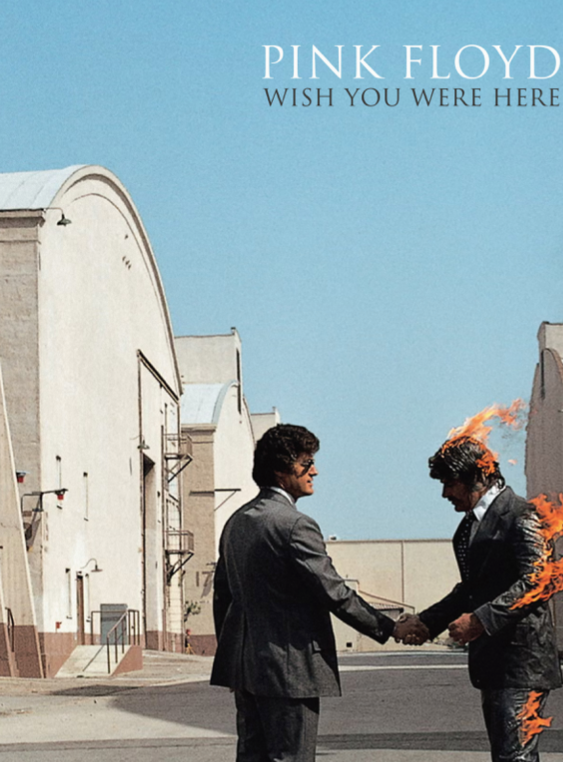 PINK FLOYD - WISH YOU ERE HERE - Symbios Design Rare Glossy Poster Print