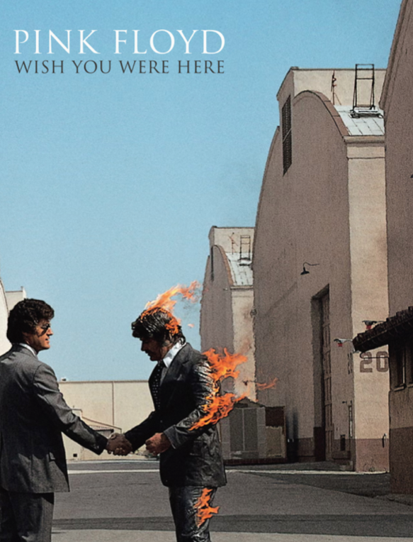 PINK FLOYD - WISH YOU ERE HERE - Symbios Design Rare Glossy Poster Print