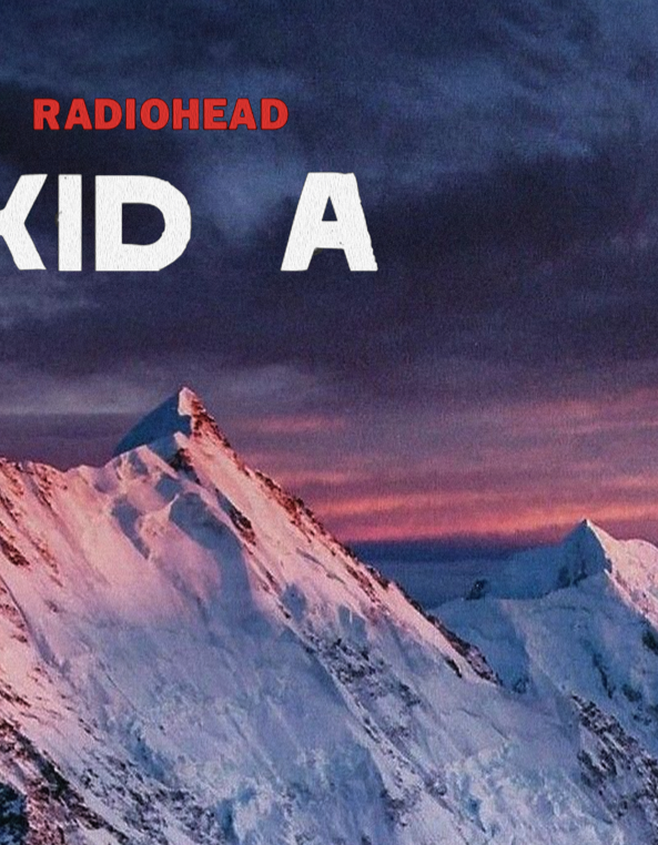 RADIOHEAD - ALTERNATIVE KID A - Symbios Design Rare Glossy Poster Print