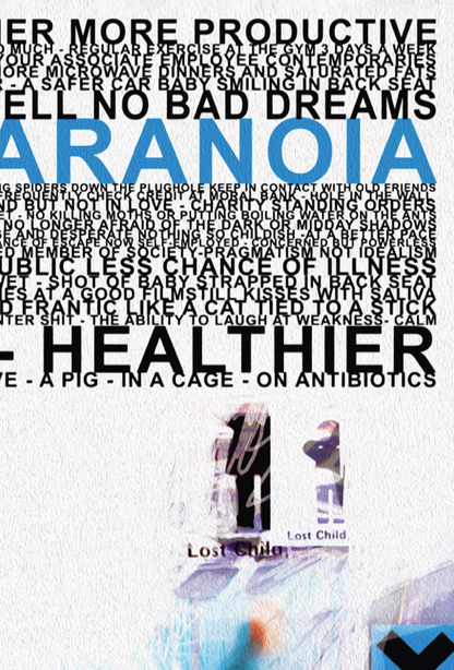 RADIOHEAD - OK COMPUTER - Symbios Design Rare Glossy Poster Print