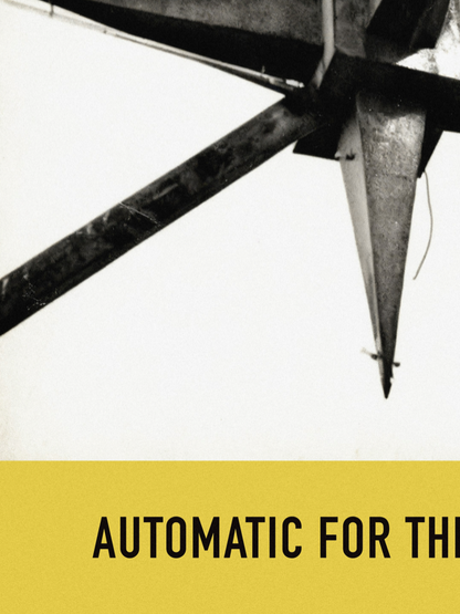 REM - AUTOMATIC FOR THE PEOPLE - R.E.M. - Symbios Design Rare Glossy Poster Print