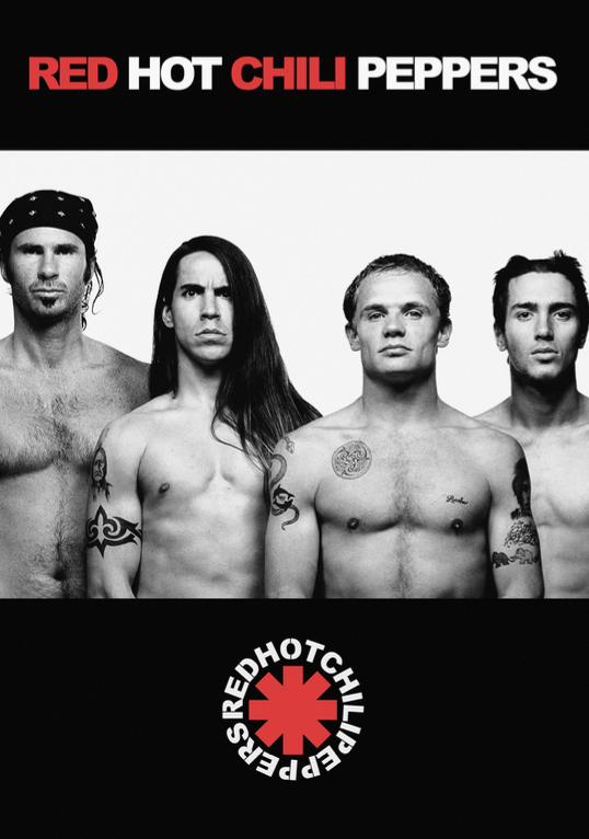 RED HOT CHILI PEPPERS - Symbios Design Rare Glossy Poster Print