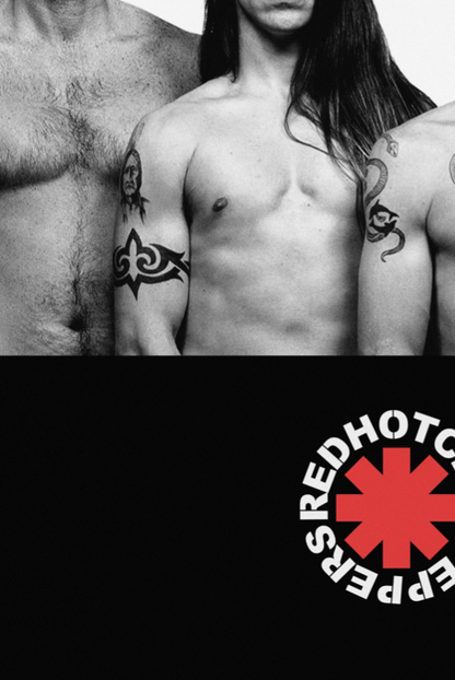 RED HOT CHILI PEPPERS - Symbios Design Rare Glossy Poster Print