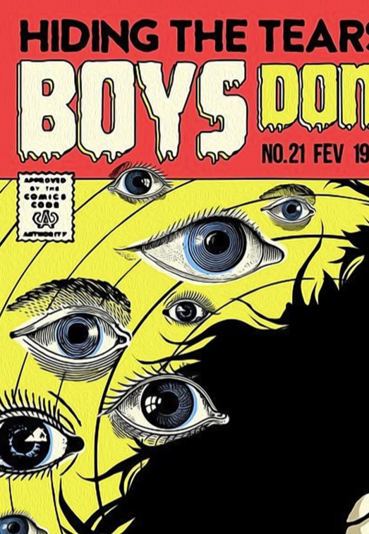 THE CURE - BOYS DON'T CRY - Symbios Design Rare Glossy Poster Print