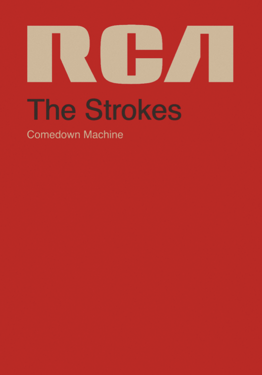 THE STROKES - COMEDOWN MACHINE - Symbios Design Rare Glossy Poster Print