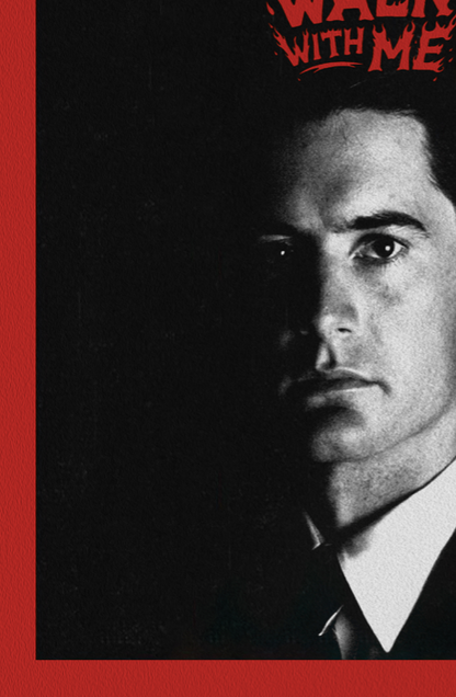 TWIN PEAKS - AGENT COOPER - FIRE WALK WITH ME - Symbios Design Rare Glossy Poster Print