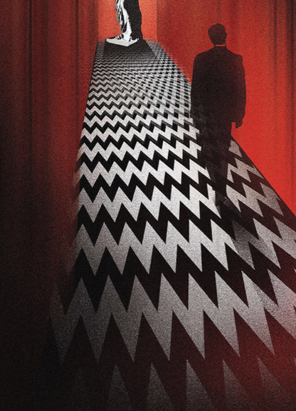 TWIN PEAKS - FIRE WALK WITH ME - Symbios Design Rare Glossy Poster Print