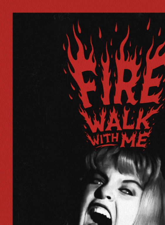 TWIN PEAKS - LAURA PALMER - FIRE WALK WITH ME - Symbios Design Rare Glossy Poster Print