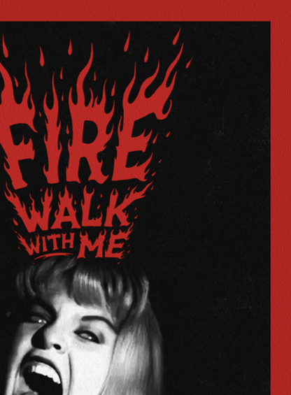 TWIN PEAKS - LAURA PALMER - FIRE WALK WITH ME - Symbios Design Rare Glossy Poster Print