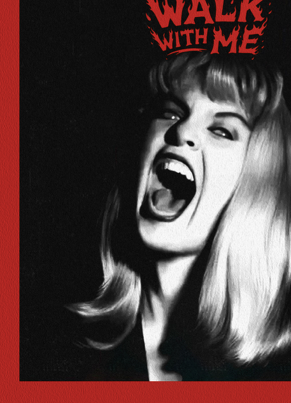TWIN PEAKS - LAURA PALMER - FIRE WALK WITH ME - Symbios Design Rare Glossy Poster Print