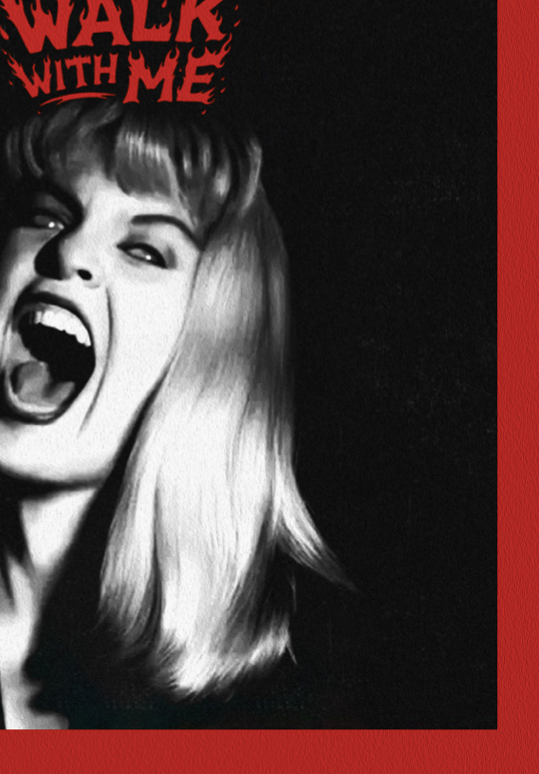TWIN PEAKS - LAURA PALMER - FIRE WALK WITH ME - Symbios Design Rare Glossy Poster Print