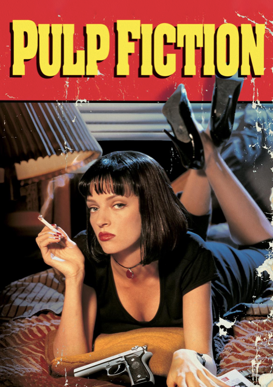 PULP FICTION - TARANTINO - Symbios Design Rare Glossy Poster Print