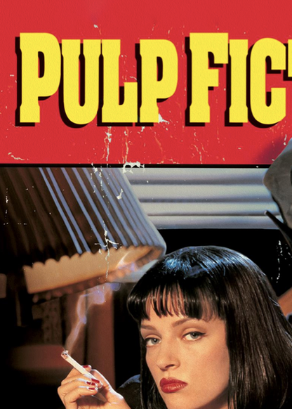 PULP FICTION - TARANTINO - Symbios Design Rare Glossy Poster Print
