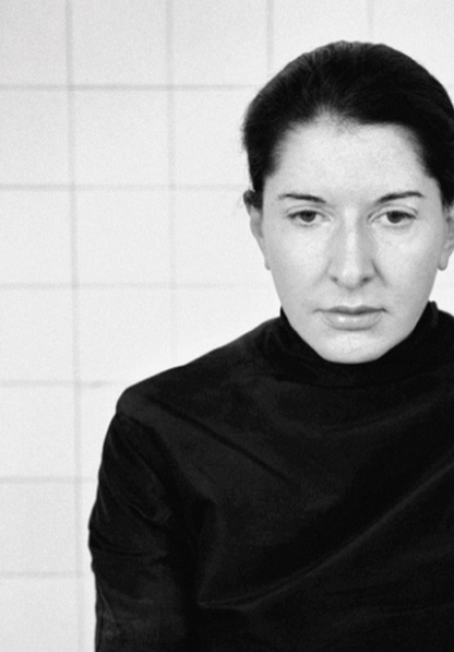 MARINA ABRAMOVIC - Symbios Design Rare Glossy Poster Print