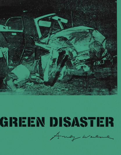 ANDY WARHOL - GREEN DISASTER - Symbios Design Rare Glossy Poster Print