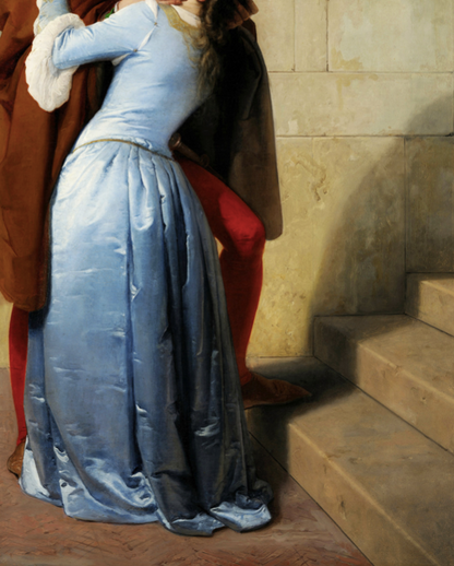 FRANCESCO HAYEZ - THE KISS- Symbios Design Rare Glossy Poster Print
