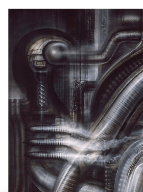 H.R.Giger Japanese Excursion III - Symbios Design Rare Glossy Poster Print