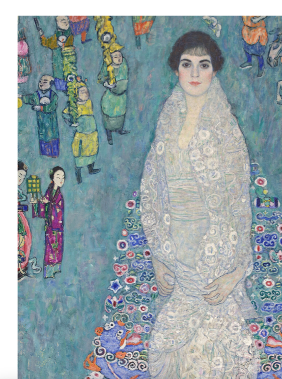 GUSTAV KLIMT - Portrait of Elisabeth Lederer - Symbios Design Rare Glossy Poster Print