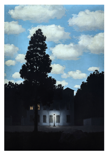 MAGRITTE - EMPIRE OF LIGHT - Symbios Design Rare Glossy Poster Print