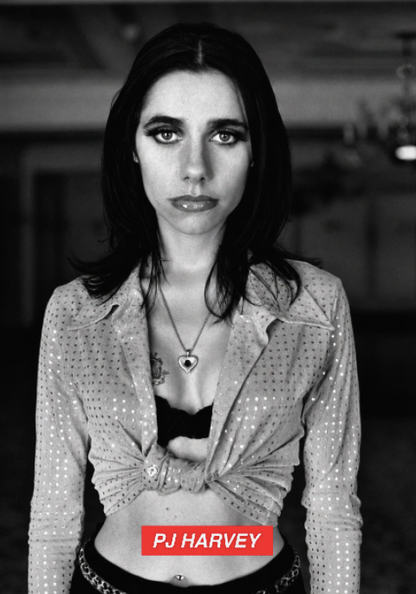 PJ HARVEY - 90'S  - Symbios Design Rare Glossy Poster Print