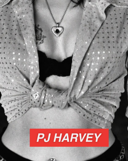 PJ HARVEY - 90'S  - Symbios Design Rare Glossy Poster Print