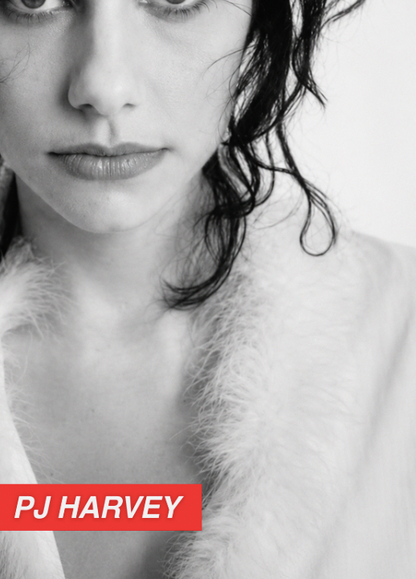 PJ HARVEY - 90'S  - Symbios Design Rare Glossy Poster Print