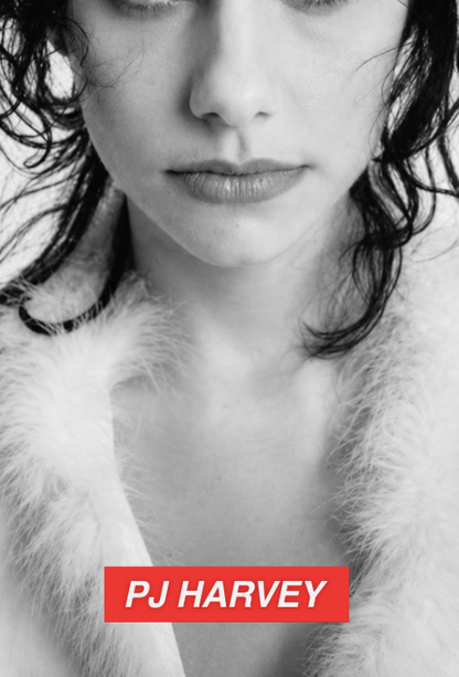 PJ HARVEY - 90'S  - Symbios Design Rare Glossy Poster Print
