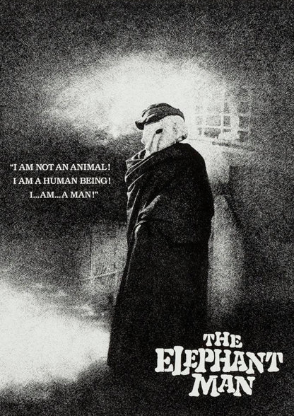 DAVID LYNCH - ELEPHANT MAN - Symbios Design Rare Glossy Poster Print