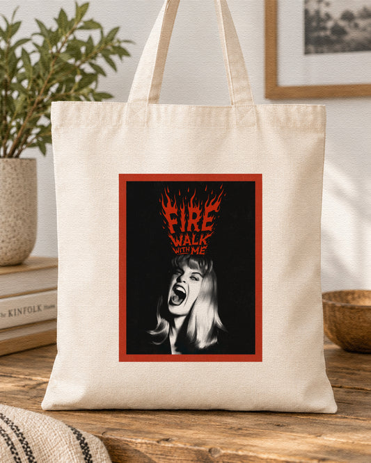 LAURA PALMER - FIRE WALK WITH ME - TWIN PEAKS - Symbios Design Tote Bag