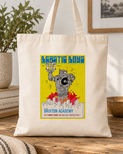 BEASTIE BOYS - LIVE IN BRIXTON - Symbios Design Tote Bag