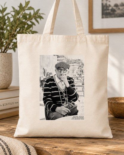 DAVID HOCKNEY - Symbios Design Tote Bag