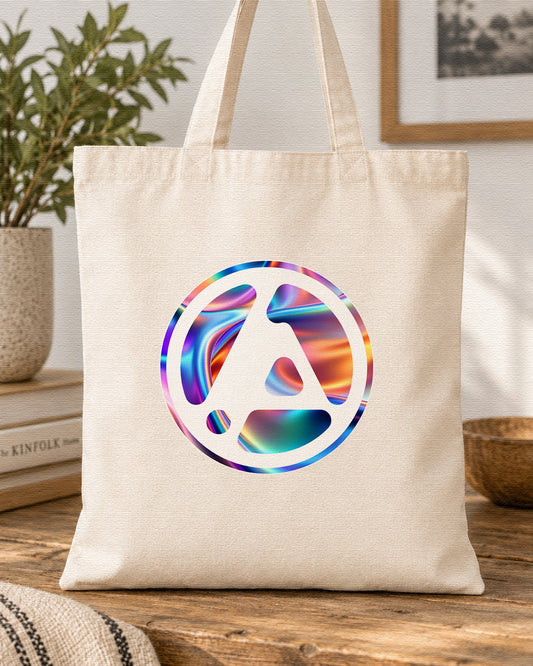 LINKIN PARK - CHROME LOGO - Symbios Design Tote Bag