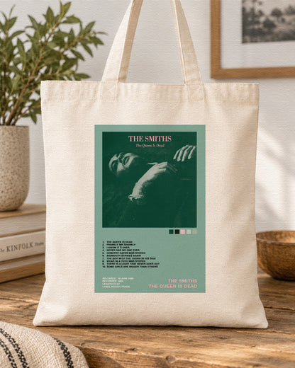 THE SMITHS - THE QUEEN IS DEAD - Symbios Design Tote Bag