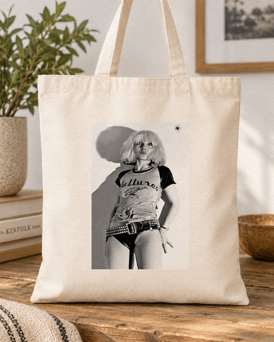 BLONDIE - SPIDER PORTRAIT - Symbios Design Tote Bag