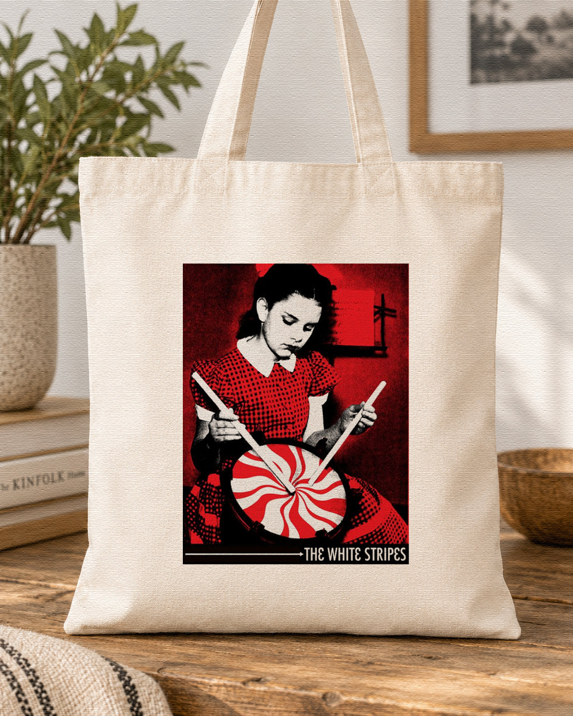 THE WHITE STRIPES - Symbios Design Tote Bag