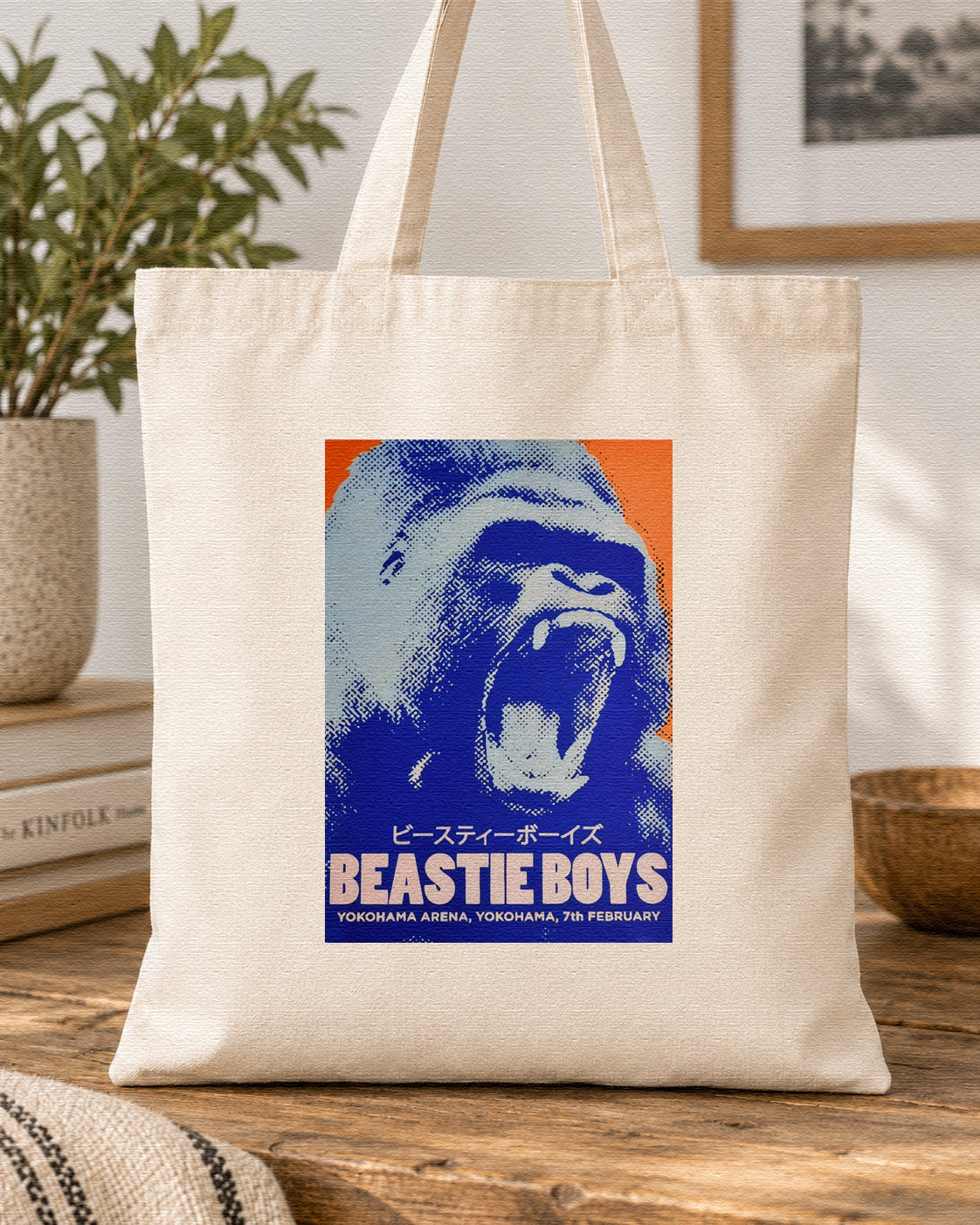 BEASTIE BOYS - LIVE IN JAPAN - Symbios Design Tote Bag