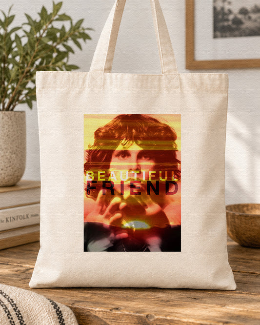 BEAUTIFUL FRIEND - JIM MORRISON - THE DOORS - Symbios Design Tote Bag