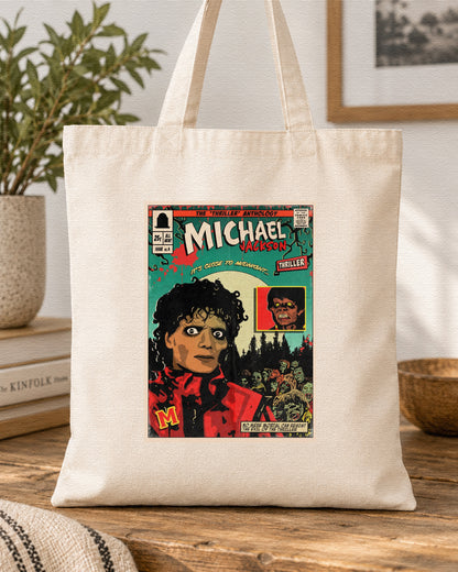 MICHAEL JACKSON - THRILLER - Symbios Design Tote Bag