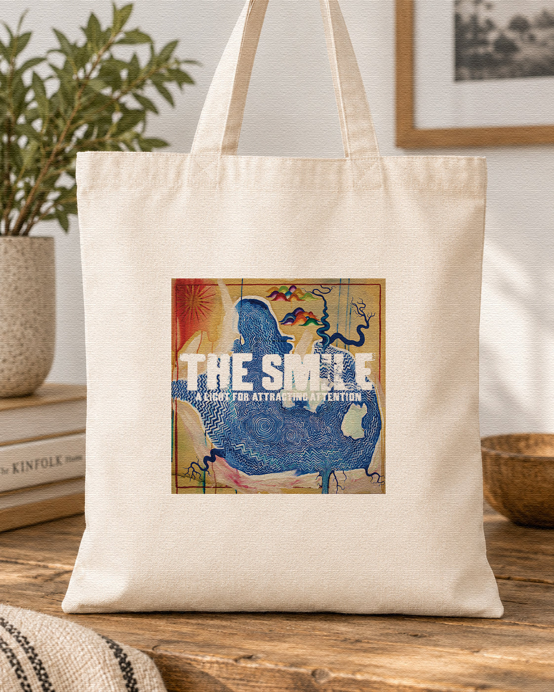 THE SMILE - Symbios Design Tote Bag