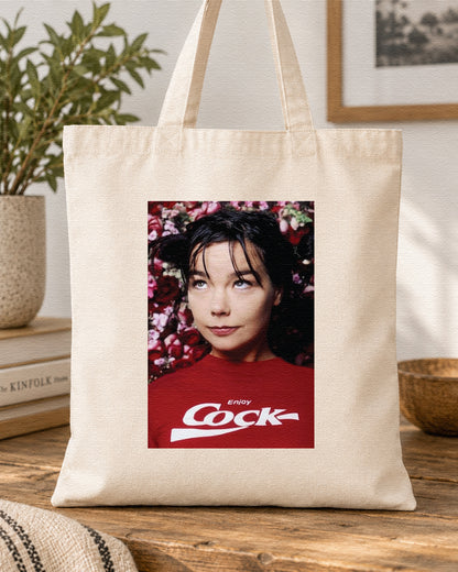BJORK - ENJOY! - Symbios Design Tote Bag