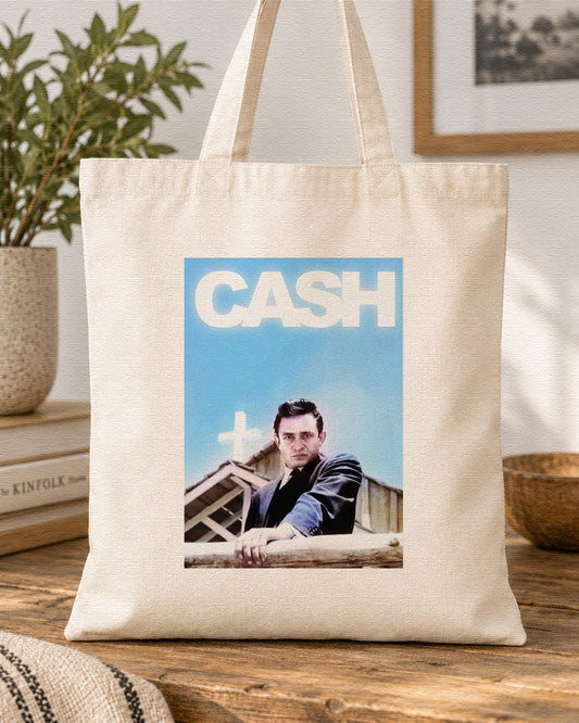 JOHNNY CASH - Symbios Design Tote Bag