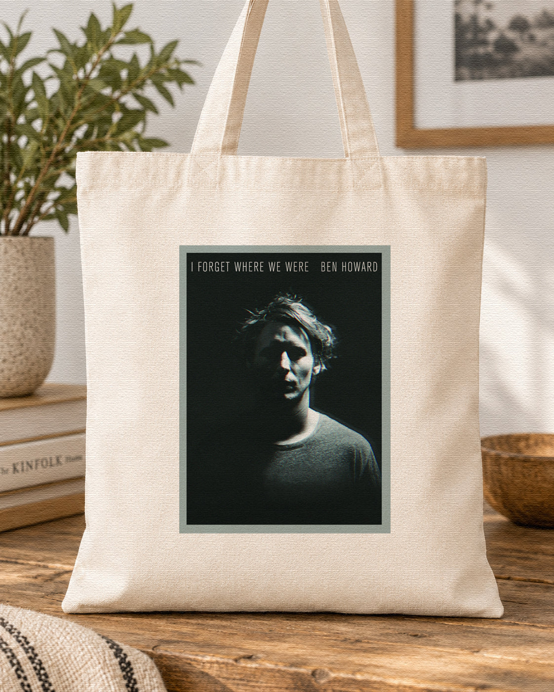 BEN HOWARD - I FORGET WHERE WE WERE - Symbios Design Tote Bag