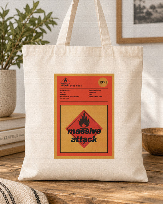 MASSIVE ATTACK - Symbios Design Tote Bag