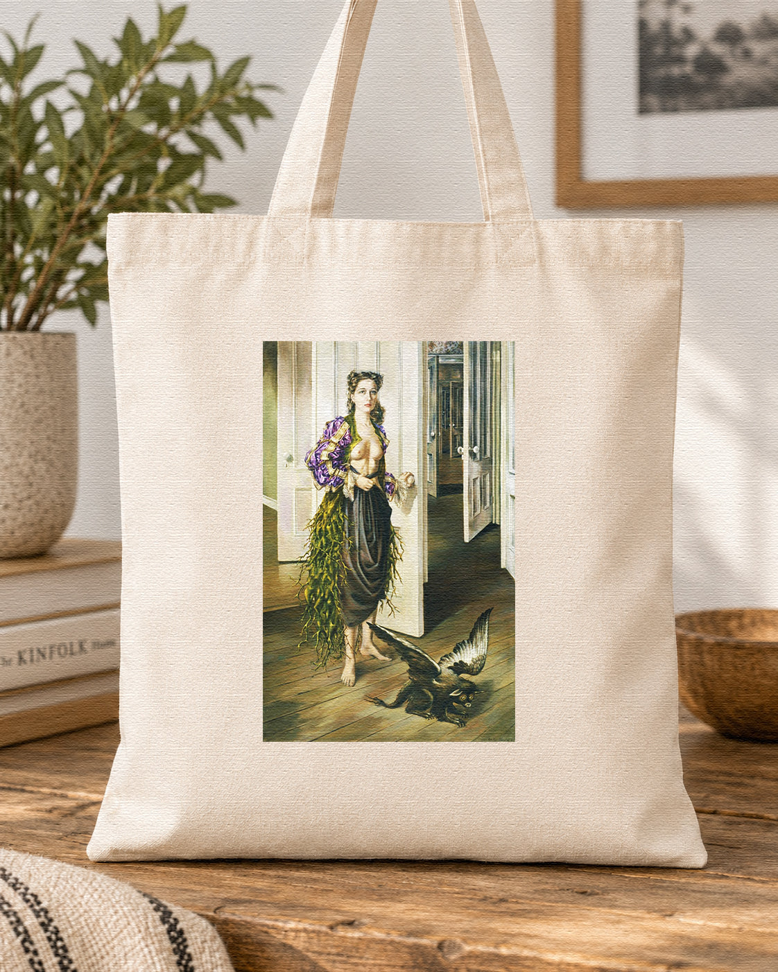 Dorothea Tanning - Symbios Design Tote Bag
