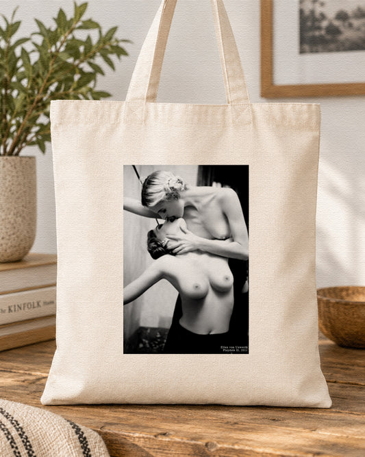ELLEN VON UNWERTH - PLAYDATE II - Symbios Design Tote Bag