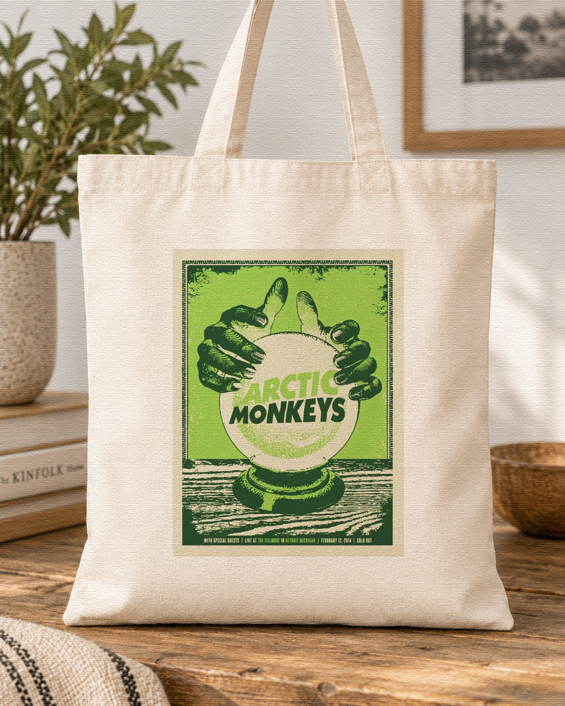 ARCTIC MONKEYS - MIRRORBALL II - Symbios Design Tote Bag