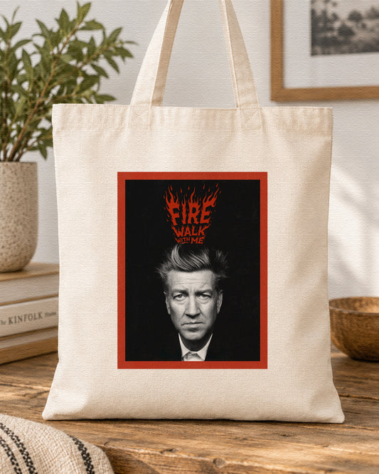 DAVID LYNCH - FIRE WALK WITH ME - TWIN PEAKS - Symbios Design Tote Bag