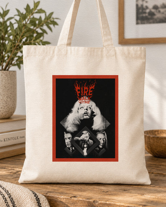 FIRE WALK WITH ME - TWIN PEAKS - Symbios Design Tote Bag