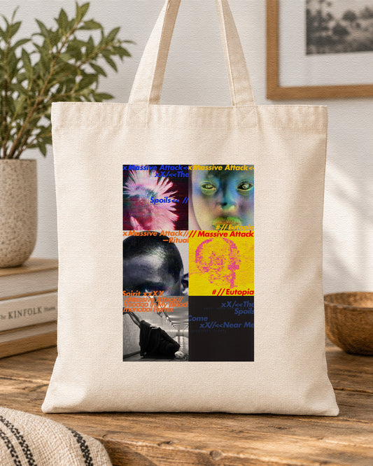 MASSIVE ATTACK - DISCOGRAPHY - Symbios Design Tote Bag